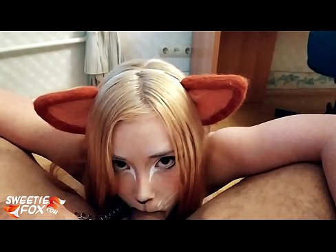 ❤️ Kitsune înghite pula și ejaculează în gură ️  at us ❌❤